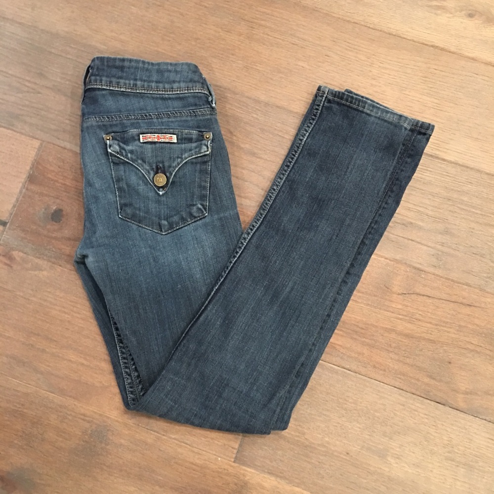 ❤️ Hudson Signature flap skinny jeans Size 25